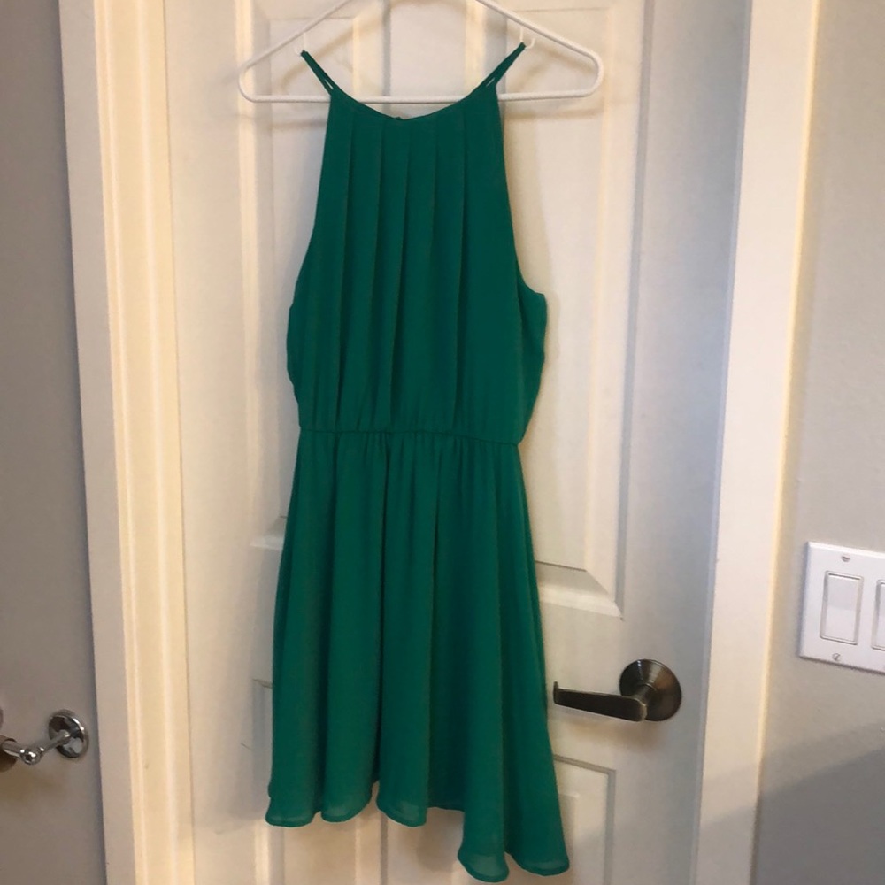 Francesca’s Green Dress
